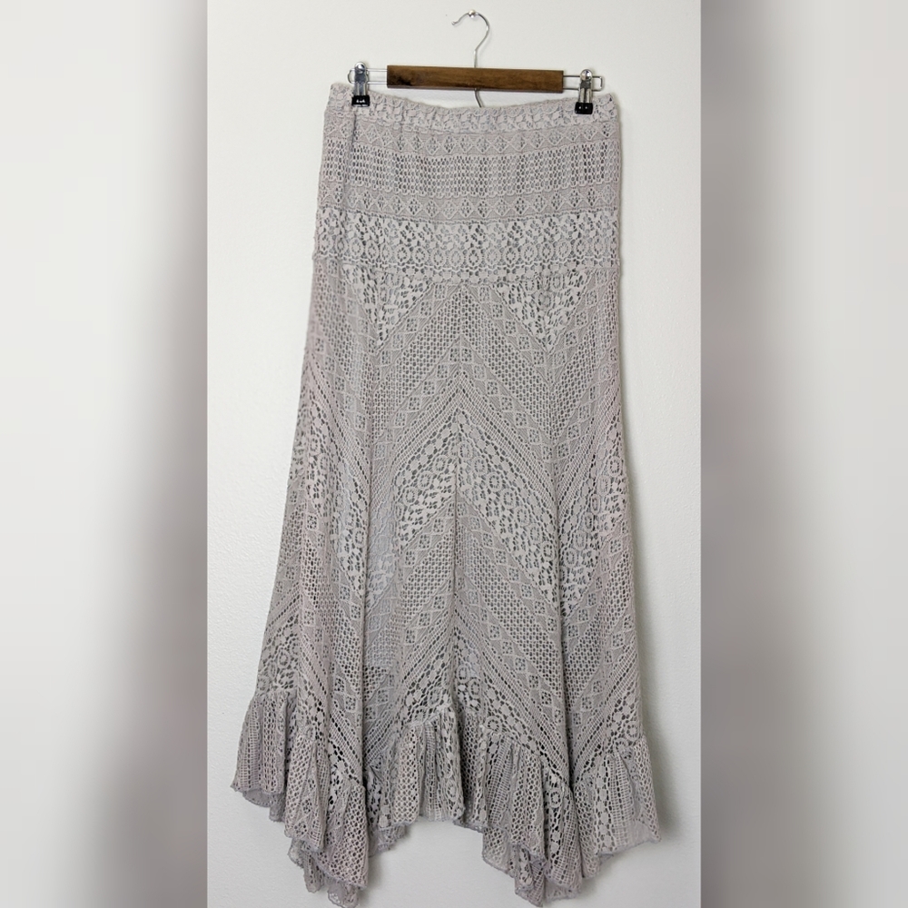 ANTHROPOLOGIE Laffaire long skirt